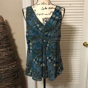 Beautiful Blue Tank Top